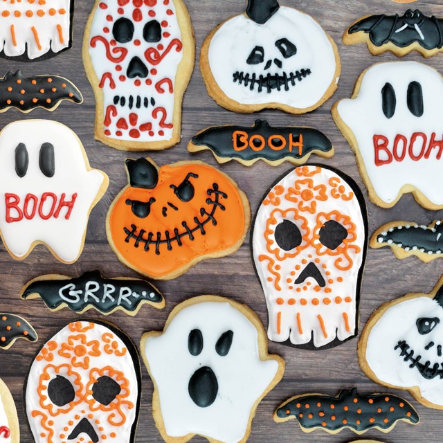 Biscuits décorés pour Halloween